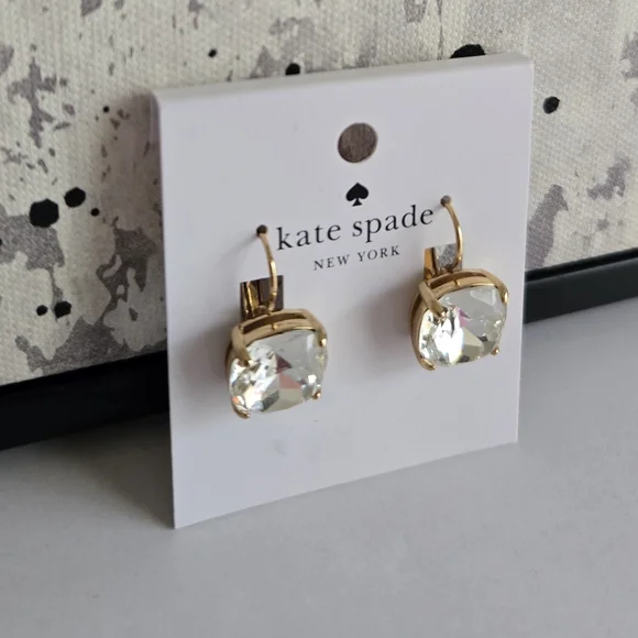 Kate Spade Gold Tone Dangle Earrings NWT - Picture 2 of 4